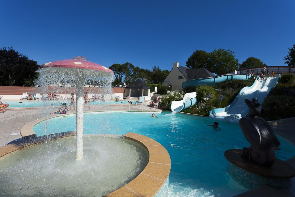 Hotel Camping Du Poulquer Bénodet Exterior foto