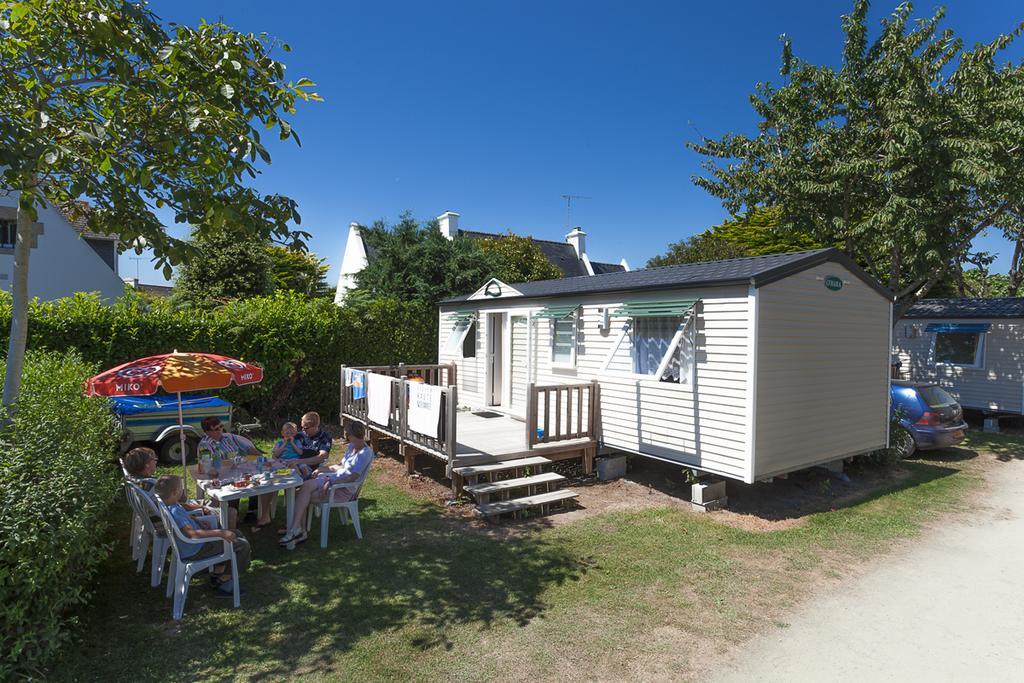 Hotel Camping Du Poulquer Bénodet Exterior foto