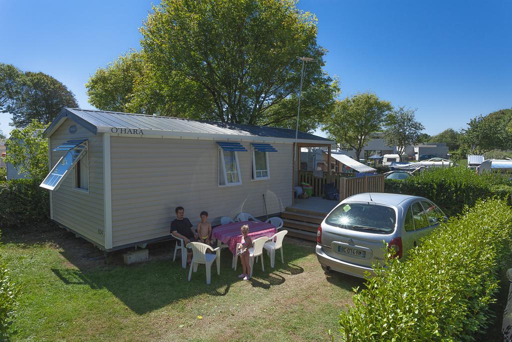 Hotel Camping Du Poulquer Bénodet Exterior foto