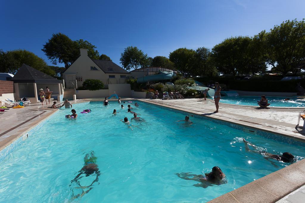 Hotel Camping Du Poulquer Bénodet Exterior foto