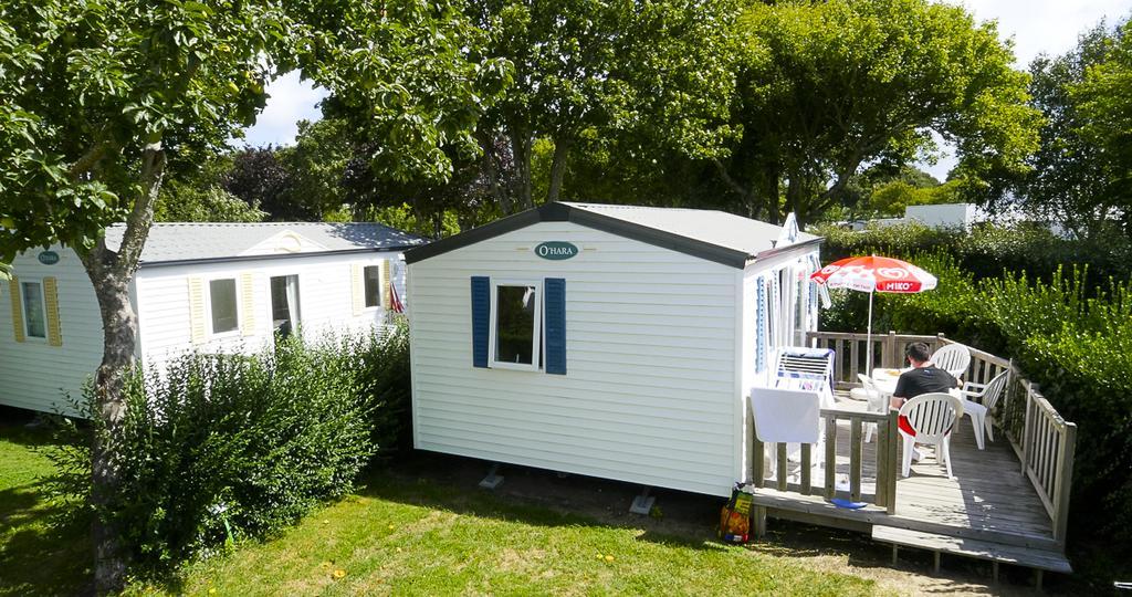 Hotel Camping Du Poulquer Bénodet Exterior foto