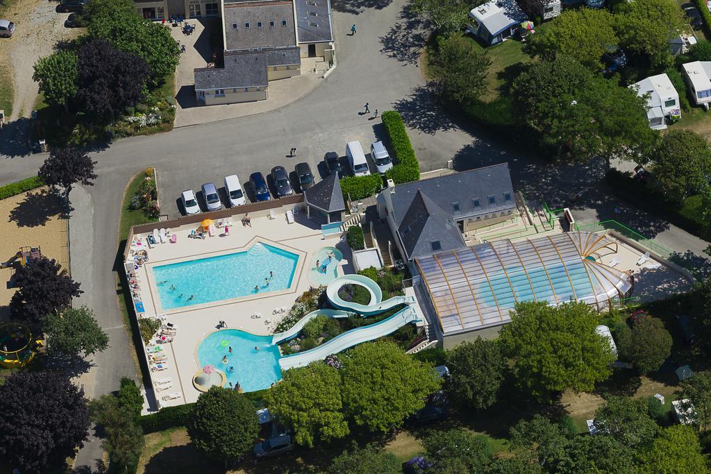 Hotel Camping Du Poulquer Bénodet Exterior foto
